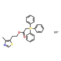 CAS-nr.1352002-58-4|2-(2-(4-metyltiazol-5-yl)etoksy)-2-oksoetyl)trifenylfosfoniumbromid